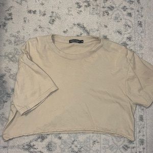 cropped tee